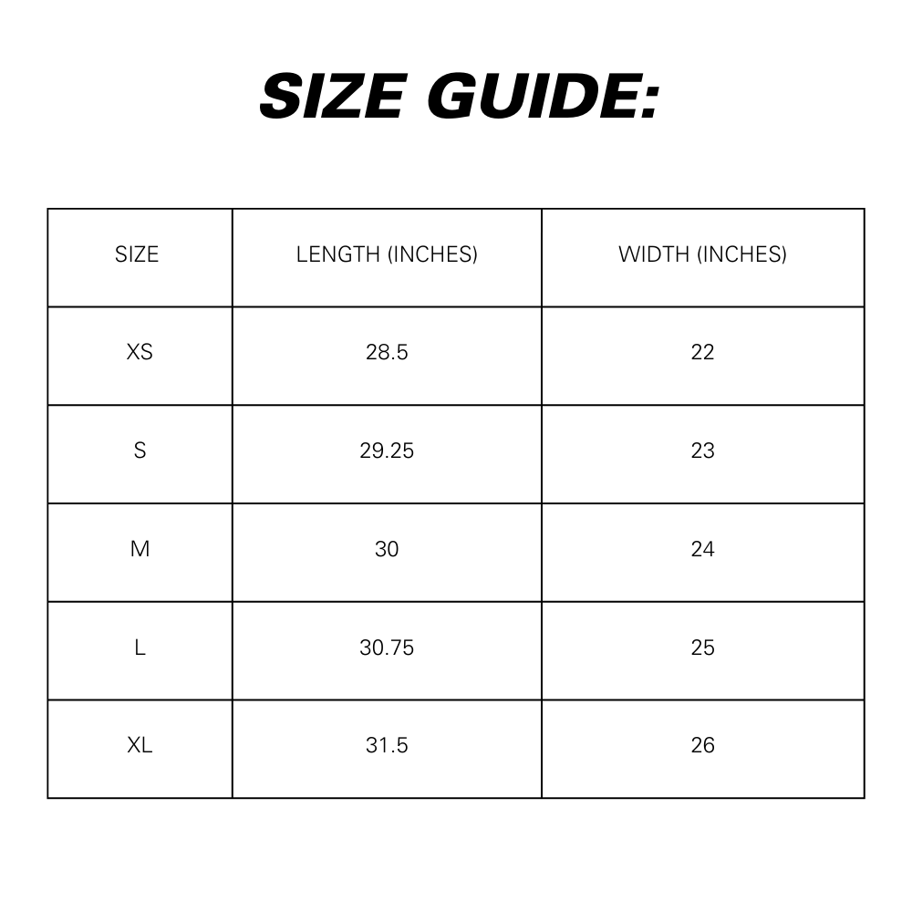 Size Guide